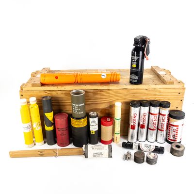 Sale Photo Thumbnail #308: DoD Crate with INERT Contents