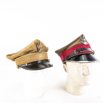 Sale Photo Thumbnail #123: 2 WWII Polish hats