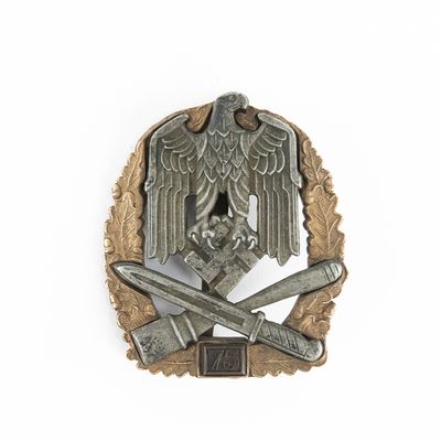 Sale Photo Thumbnail #178: WWII German General Assault Badge 75 Engagements