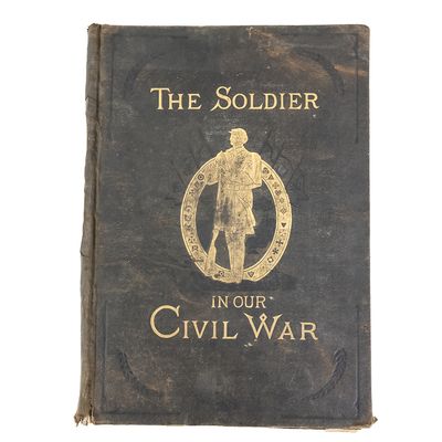 Sale Photo Thumbnail #28: 1890s Civil War Pictorial History Book