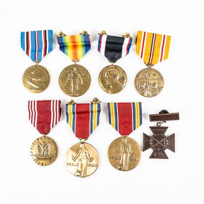 Sale Photo Thumbnail #269: WWII Medal Grouping (8)