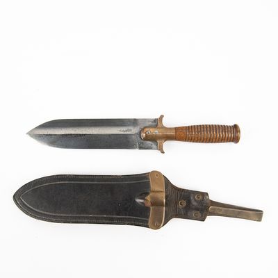 Sale Photo Thumbnail #20: US M1880 Springfield Knife & RIA Type 4 Scabbard