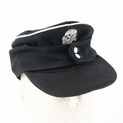 Sale Photo Thumbnail #184: WWII German Style M43 Panzer Field Cap (Feldmutze)