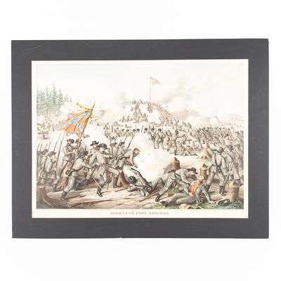 Sale Photo Thumbnail #4: Civil War Kurz & Allison Assault on Ft Sanders