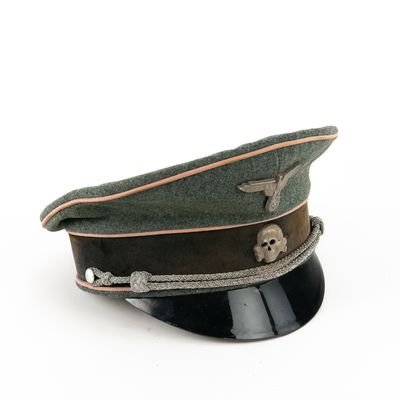 Sale Photo Thumbnail #185: WWII German Style Peaked Visor Cap (Schirmmutze)