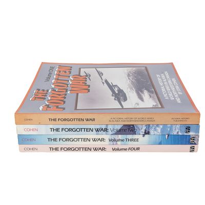 Sale Photo Thumbnail #341: Books The Forgotten War 4 volumes (1-4)