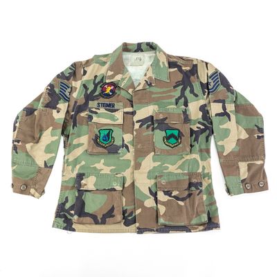 Sale Photo Thumbnail #277: Modern Era USAF Camo Jacket-8th Services Squadron