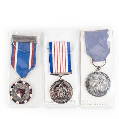 Sale Photo Thumbnail #261: Canadian  Medals BC ,125th Anniversary, Veterans