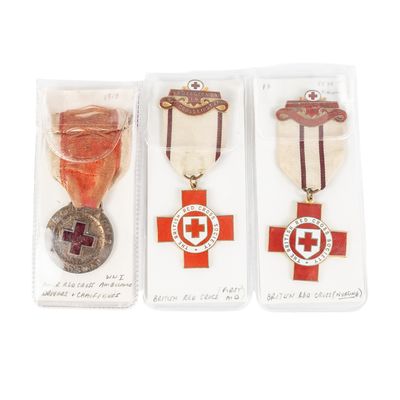 Sale Photo Thumbnail #280: Red Cross Medals/Badges (3)