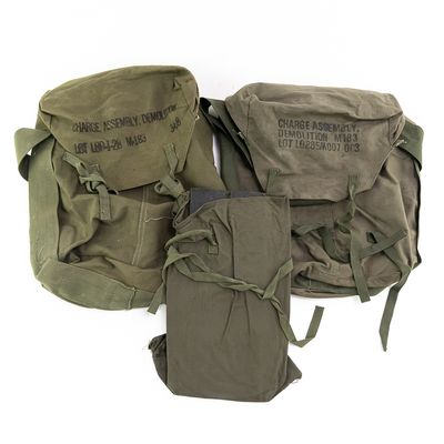 Sale Photo Thumbnail #310: Vietnam Era US M85 Demolition Bag-1968 SEALS