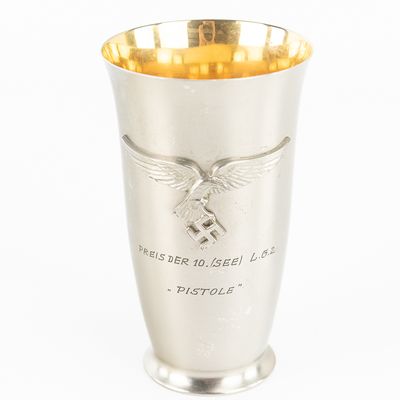 Sale Photo Thumbnail #173: Third Reich Military Presentation Goblet