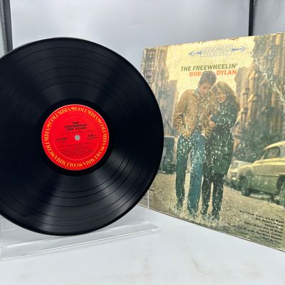 1963 Columbia Records Bob Dylan The Freewheelin' Bob Dylan Vinyl Album - CS 8786