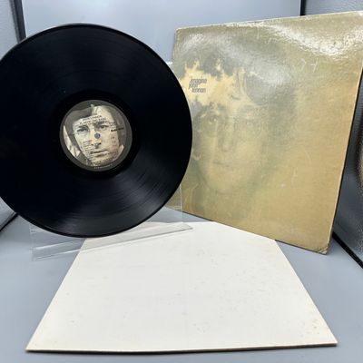1971 Apple Records John Lennon/Plastic Ono Band Imagine Vinyl Album W/ Poster - SW 3379