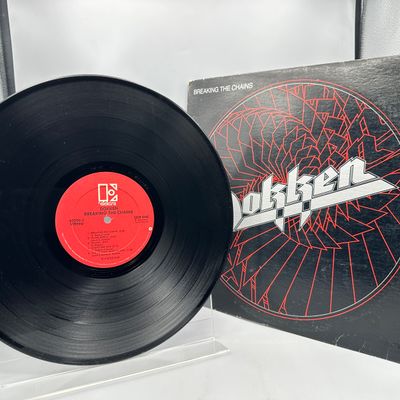 1983 Elektra Records Dokken Breaking the Chains Vinyl Album - 60290-1