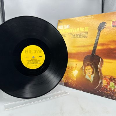 1966 Hilltop Records Patsy Cline Stop The World & Let Me Off Vinyl Album - JS-6039