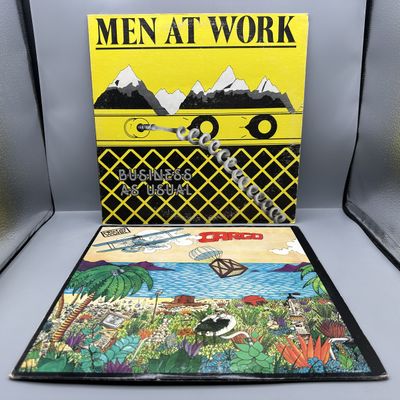 Men At Work (2 LP Lot): Business As Usual (1982); and Cargo (1983)