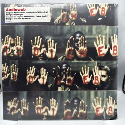 SEALED - Audioweb: Self-titled (2021), reissue, 180 gram white vinyl