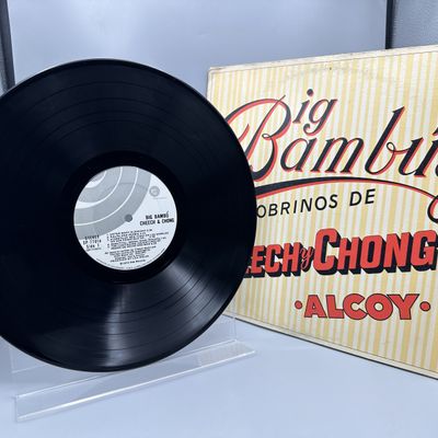Cheech & Chong: Big Bambu (1972), cover is designed to resemble an extremely oversized pack of Big Bambú Paper and contains the...