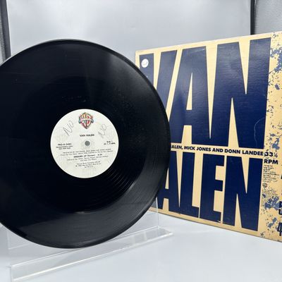 Van Halen: Dreams (1986), 12-inch single 33 1/3 rpm, promo label