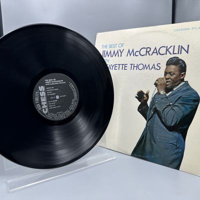 Jimmy McCracklin: The Best Of Jimmy McCracklin With Lafayette Thomas (1984), Japan pressing, includes lyric sheet insert
