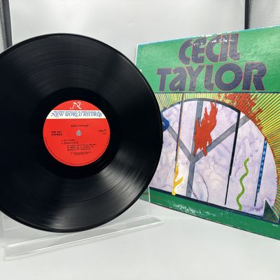 Cecil Taylor: Self-titled (1978), a New World Records pressing - part of the Recorded Anthology of American Music series, gatefold