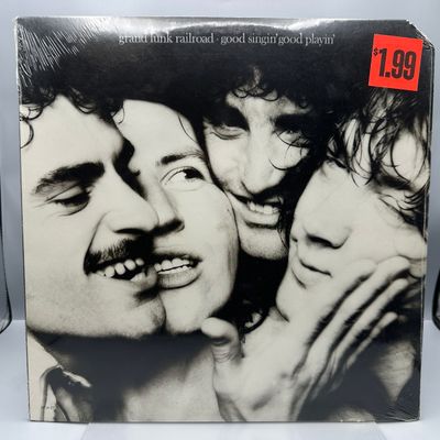 SEALED 1976 MCA Records Grand Funk Railroad Good Singin' Good Playin' Vinyl Album - MCA-2216