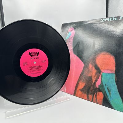28th Day: Self-titled (1985), 12-inch 33 1/3 rpm EP, previous owner initials on back cover