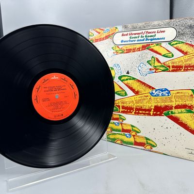 1973 Mercury Records Rod Stewart And Faces Live Coast to Coast Overture and Beginners Vinyl Album - SRM-1-697