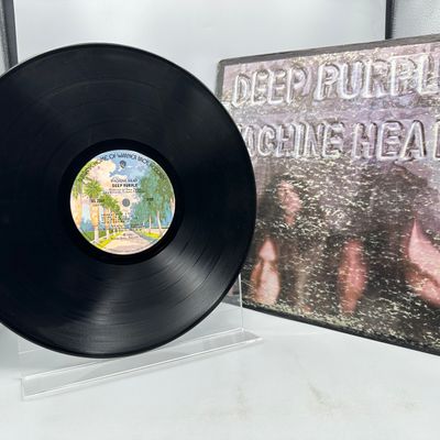 1974 Warner Bros. Records Deep Purple Machine Head Repress Vinyl Album - BS 2607
