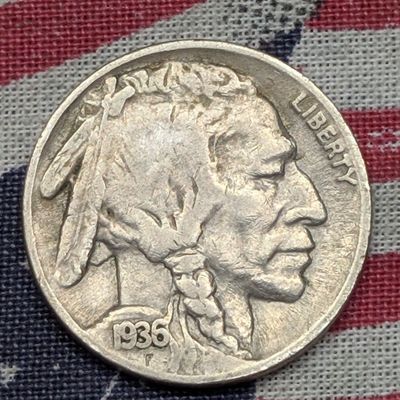 Sale Photo Thumbnail #270: 1936-S/S Buffalo Nickel