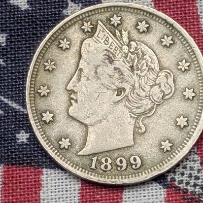 Sale Photo Thumbnail #65: 1899 Liberty Head V-Nickel