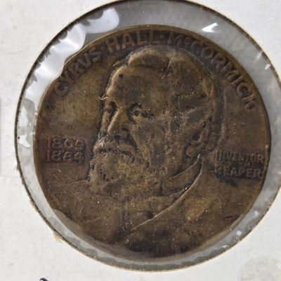 Sale Photo Thumbnail #88: 1931 U.S. Cyrus Hall McCormick Centennial of the Reaper Bronze Medal