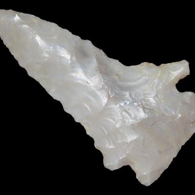 Sale Photo Thumbnail #281: 1 5/8" Pine Tree Point, Kentucky, Translucent, Ex. Walt McIntire Collection