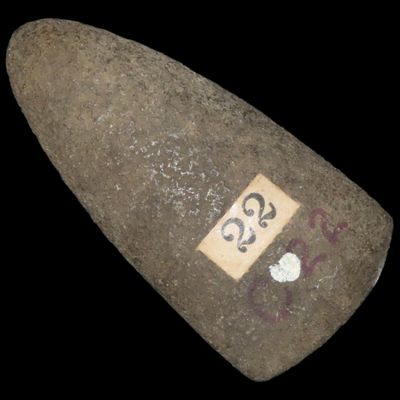 Sale Photo Thumbnail #55: 3 1/2" Hardstone Adze