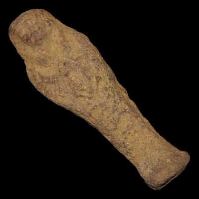 Sale Photo Thumbnail #351: 3 7/8" Egyptian Ushabti, New Kingdom, 1550-1070 BC