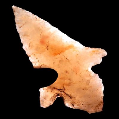 Sale Photo Thumbnail #135: 1 1/8" Hayes Point, Novaculite, Arkansas