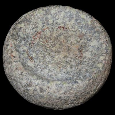 Sale Photo Thumbnail #293: 3" Diameter Cahokia Discoidal, Iron Co., Missouri