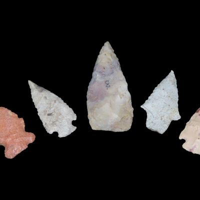 Sale Photo Thumbnail #10: Lot of Archaic / Woodland Points, Franklin Co., Missouri