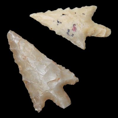 Sale Photo Thumbnail #140: Lot of 2 Perdiz Points, Texas