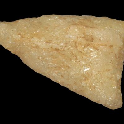 Sale Photo Thumbnail #310: 1 1/2" Paleo Almace Point, Crystal Quartz, Georgia, Clovis Era, Ex. Walt McIntire Collection