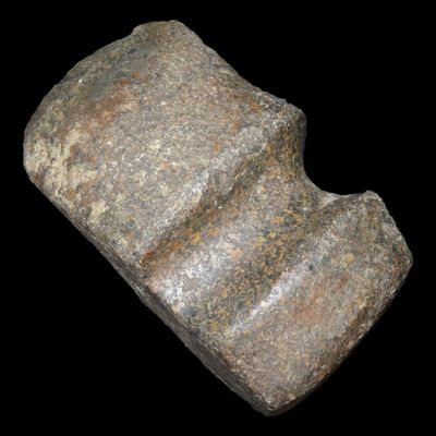 Sale Photo Thumbnail #126: 4 3/8" Iowa Slant Groove Axe, Lee Co., Iowa