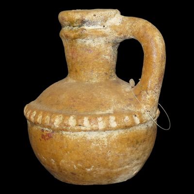 Sale Photo Thumbnail #377: 6" x 4 5/8" Pottery Jug, Mexico