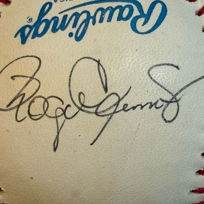 Roger Clemens Single Signed Rawlings Haiti Ball