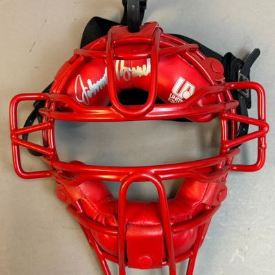 Johnny Bench Signed United Athletics Catchers Mask