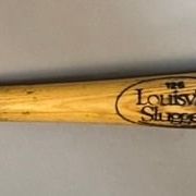 George Kell Signed Game Used M110 Baseball Bat