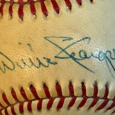 Willie Stargell Single Signed Rawlings ONL Ball