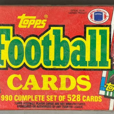 1990 Topps Football Complete Set Sealed Cards MIP