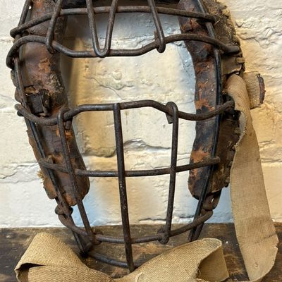 Antique Early 1900s Goggle Eye Catchers Mask
