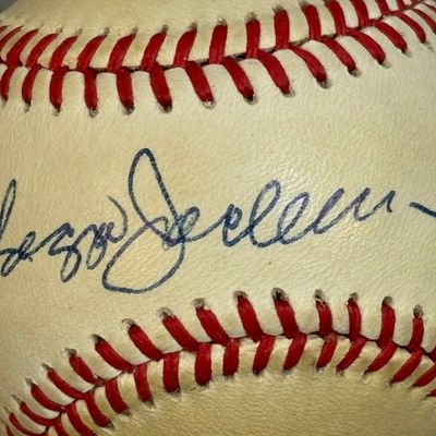 Reggie Jackson Single Signed Rawlings OAL Baseball
