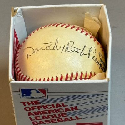 Babe Daughter Dorothy Ruth Pirone Signed Baseball